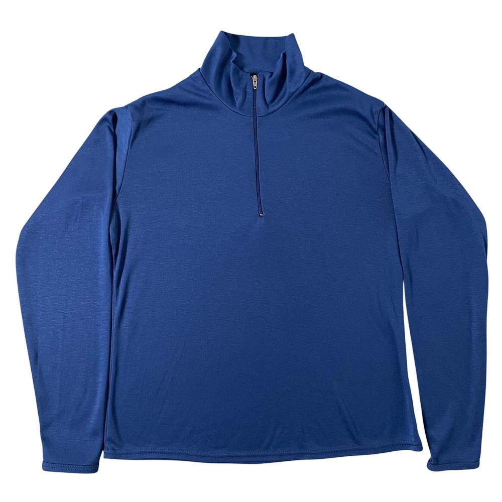 Patagonia Capilene Top Womens Medium Blue Vintage Quarter Zip Gorpcore Outdoor‎